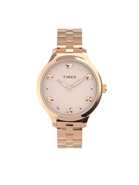 Nouveau 👍 Timex Montre Peyton TW2V23400 Or Couleur Or 🤩 1 Nouveau 👍 Timex Montre Peyton TW2V23400 Or Couleur Or 🤩