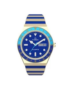 Le moins cher 👍 Timex Montre Q Timex Malibu TW2V38500 Or Couleur Or ✔️