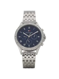 Nouveau 😍 Tommy Hilfiger Montre 1782141 Argent Couleur Argent ✔️