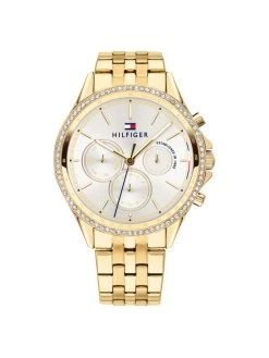 Top 10 ✨ Tommy Hilfiger Montre Ari 1781977 Or Couleur Or ⌛