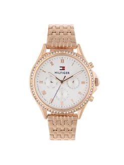 Meilleur prix 👏 Tommy Hilfiger Montre Ari 1782143 Rose Couleur Rose 🛒