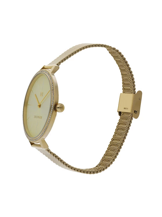 Tout neuf 👍 Tommy Hilfiger Montre Kelly 1782114 Or Couleur Or 😉 2 Tout neuf 👍 Tommy Hilfiger Montre Kelly 1782114 Or Couleur Or 😉 – Image 2