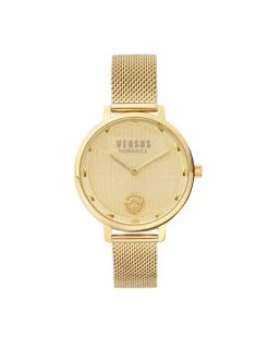 De gros 🤩 Versus Versace Montre La Villette VSP1S1520 Or Couleur Or 😉