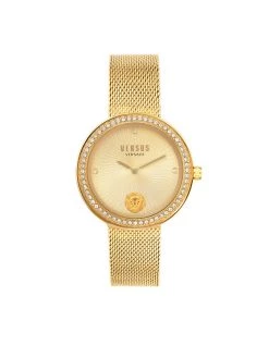 Les meilleures critiques de 🛒 Versus Versace Montre Lea VSPEN0819 Or Couleur Or 😉