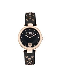 Promo ❤️ Versus Versace Montre Los Feliz VSP1G0321 Noir Couleur Noir 🧨