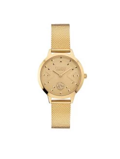 Montres femmes Soldes 2022 15 Coupon 🎉 Versus Versace Montre Palos Verdes VSPZK0521 Or Couleur Or ✔️