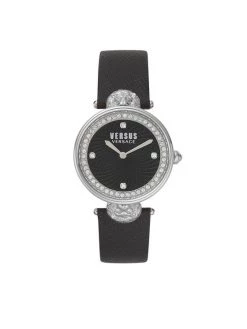Nouveau 😍 Versus Versace Montre Victoria Harbour VSP331018 Noir Couleur Noir 😉